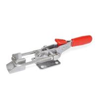 GN 851.3 Stainless Steel Horizontal Latch Type Toggle Clamp with Safety Hook with Pulling Action